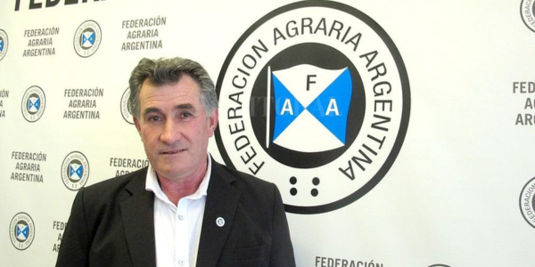 Carlos Achetoni, presidente de Federación Agraria Argentina